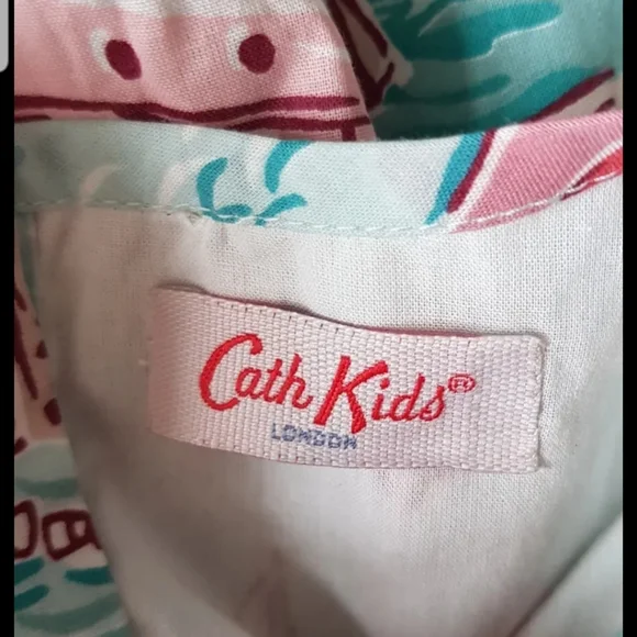 Cath Kidston Venice Boat Dress UK 3-4 Blue Sleeveless Party Occasion - Picture 3 of 4